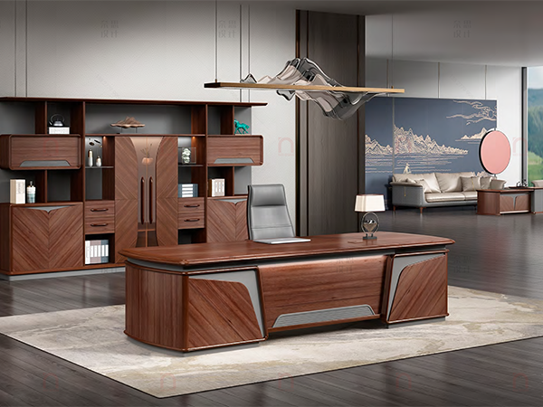 高端实木大班台
