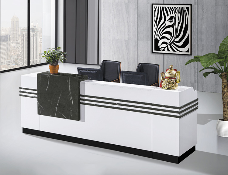 时尚简洁接待前台