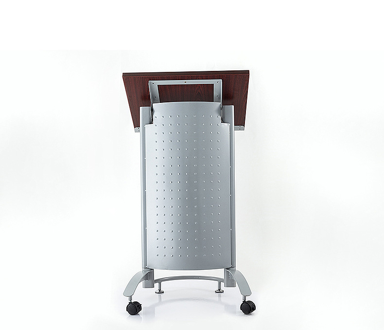 现代简约钢制演讲台发言台