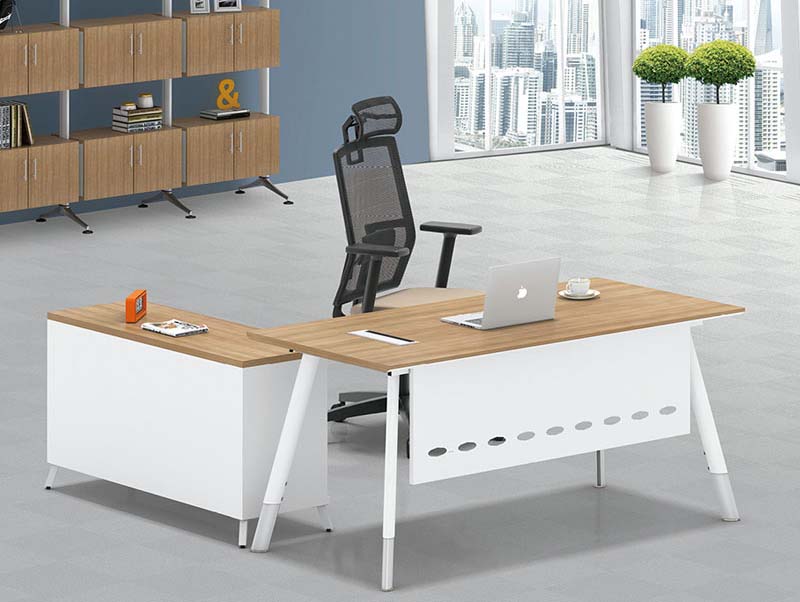 现代板式职员桌