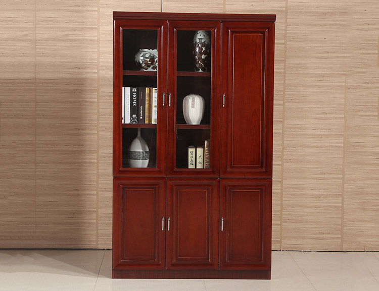 油漆书柜实木资料柜文件柜