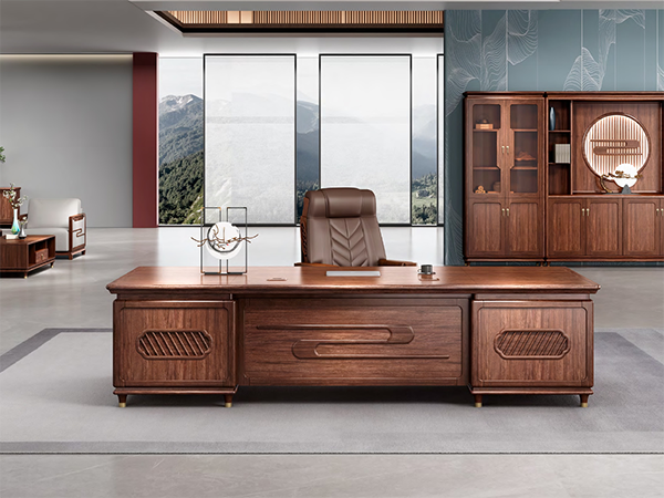 实木班台高管桌