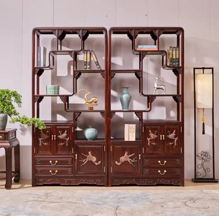 实木博古架 展示架
