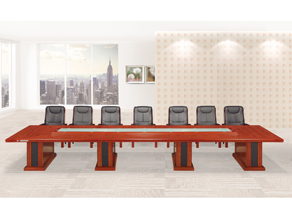 会议桌简约现代实木会议桌