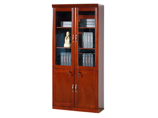 木质实木贴皮档案柜