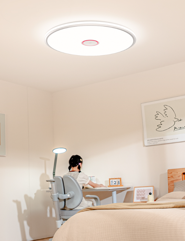 孩视宝儿童房吸顶灯维护保养指南！